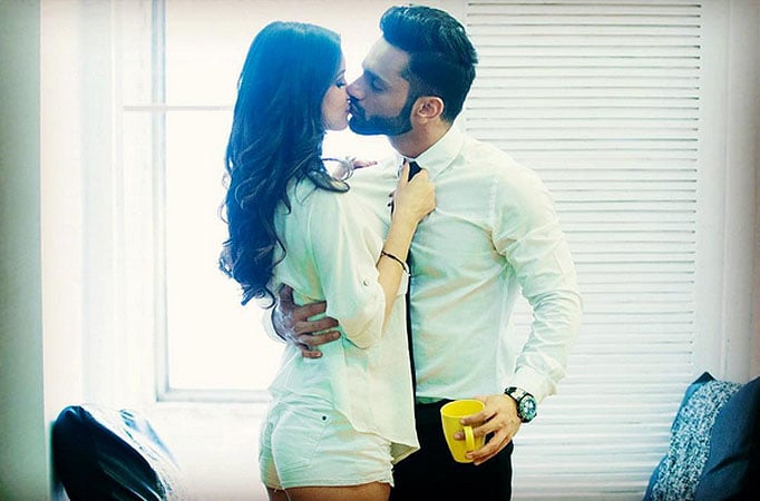 Rahul Vaidya and Chetna Pande 