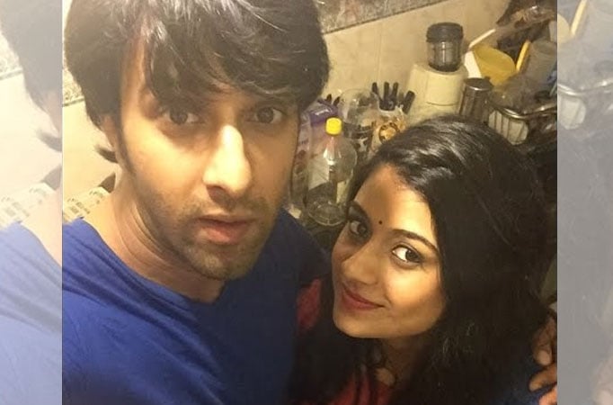 Sahil Mehta with wife Eesha Danait 