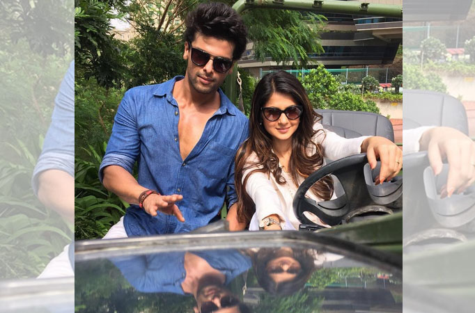 Kushal Tandon and Jennifer Winget