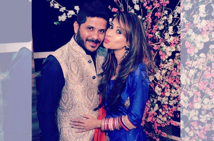 Dimple Jhangiani with husband Sunny Israni