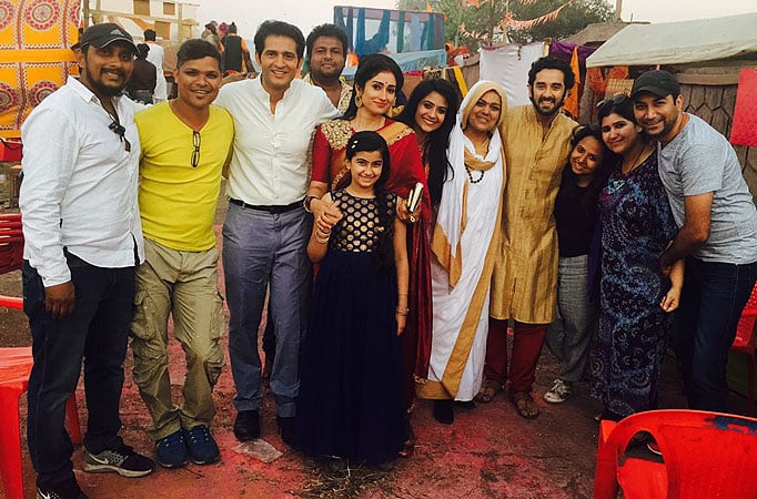 Last day of shoot: Ruhana Khanna in tears! 