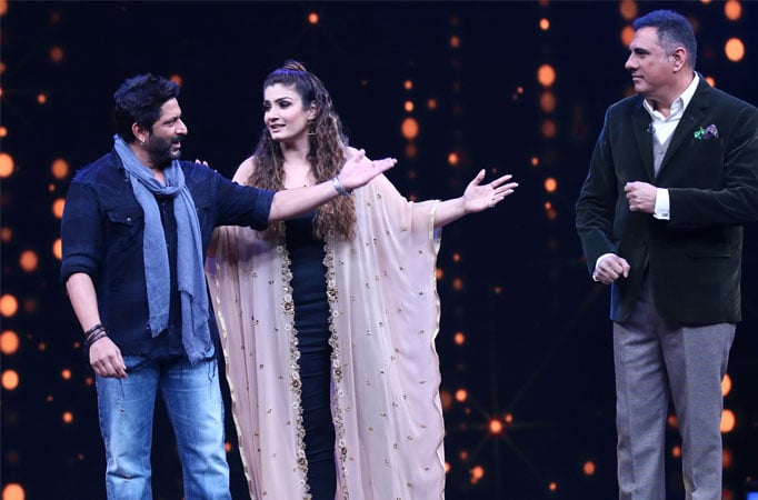 Raveena, Arshad and Boman indulge in Shayari competition!