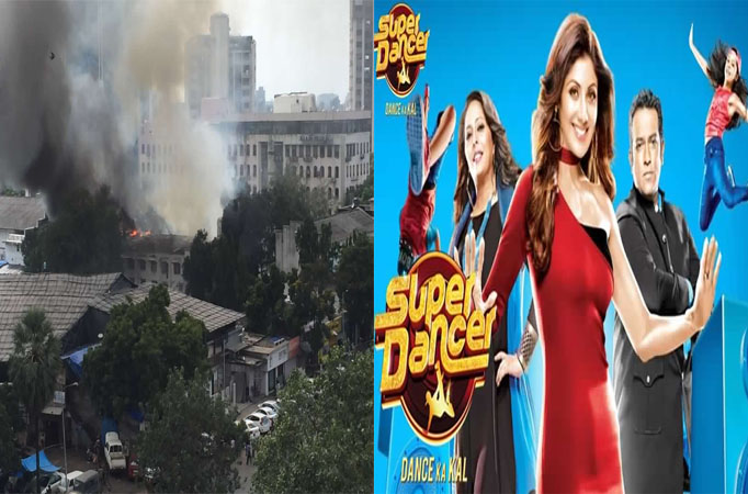 Fire at RK Studios, 'Super Dancer...' set burnt