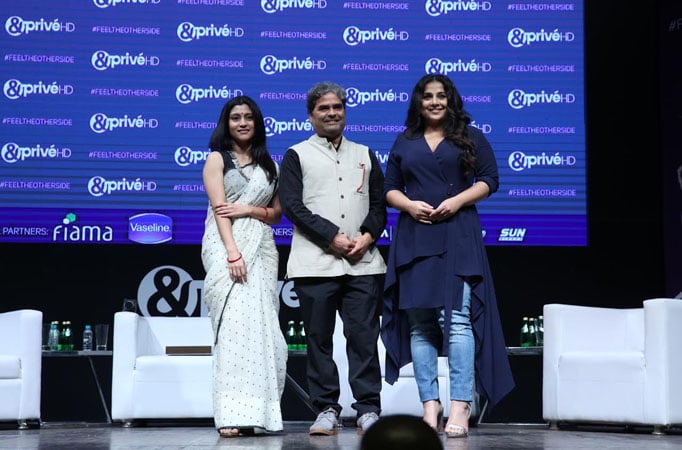 Vidya Balan, Konkona Sen and Vishal Bharadwaj 