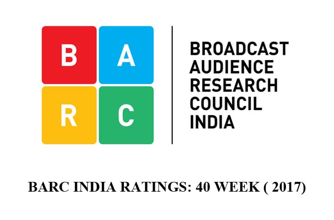 BARC India Ratings: 40 Week ( 2017)