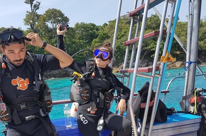 Rubina Dilaik shares her first hand Scuba Diving experience