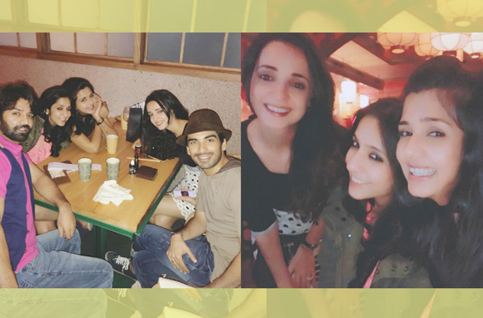 Barun, Mohit and Sanaya ring in Dalljiet Kaur's birthday