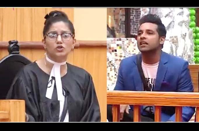 Sapna and Puneesh fight ugly on the Bigg Boss 11 show