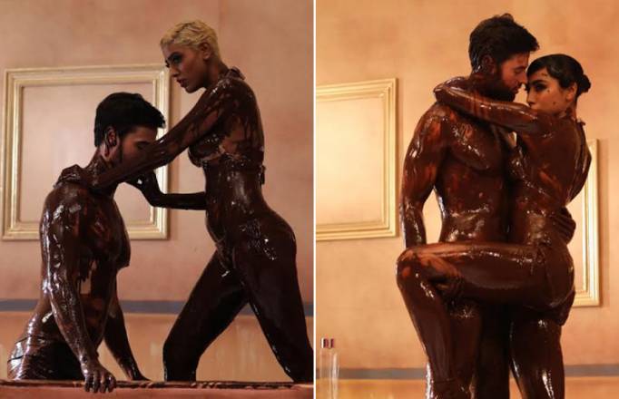 dripping chocolate