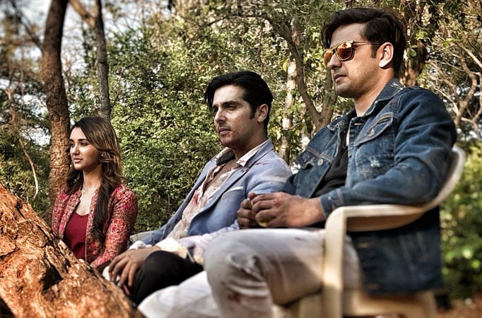 Siddharth Malhotra, Nikita Dutta and Vatsal Seth 