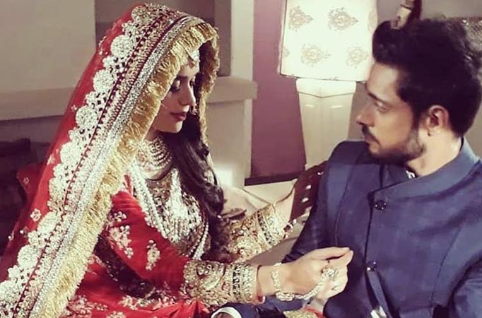 Zara dresses up like a bride to woo Kabir in Ishq Subhan Allah