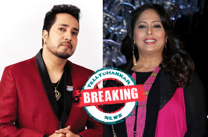 Mika Singh and Geeta Kapoor 