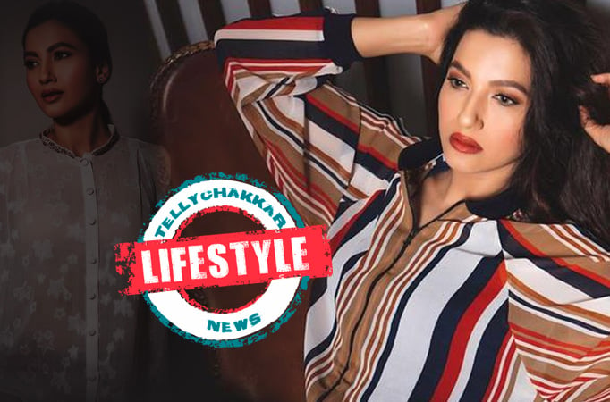 Gauahar Khan sizzles in a metal outfit