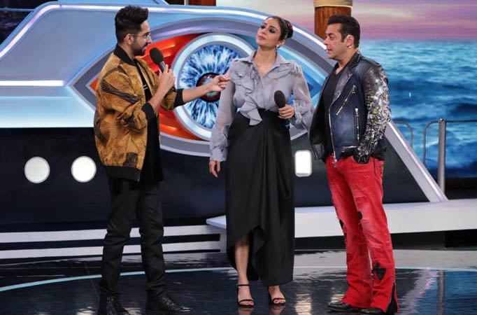 Weekend Ka Vaar -  Salman Khan welcomes Tabu & Ayushmann Khurrana to Bigg Boss 12