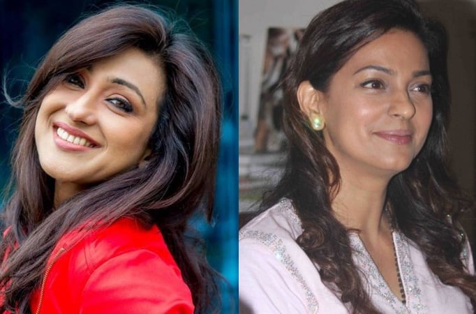 Rituparna Sengupta and Juhi Chawla 