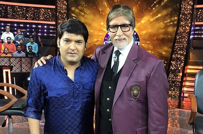 Amitabh Bachchan and  Kapil Sharma