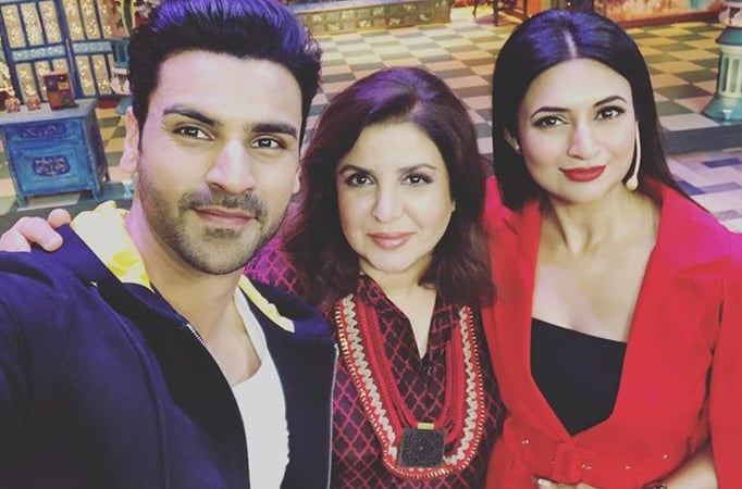 Divyanka Tripathi, Vivek Dahiya, and Farah Khan 