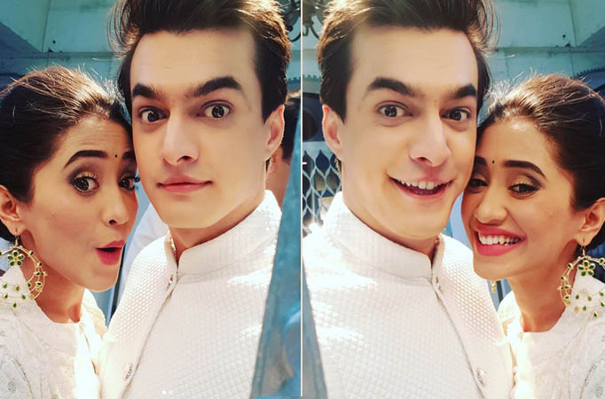 Mohsin Khan and Shivangi Joshi 