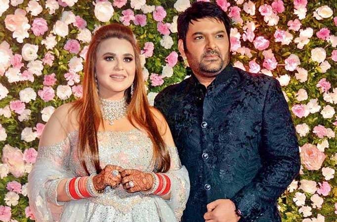 Kapil Sharma and Ginni Chatrath 