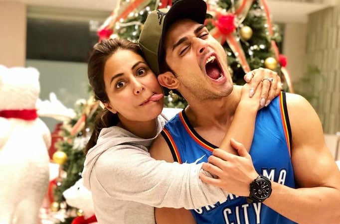 Hina Khan and Priyank Sharma