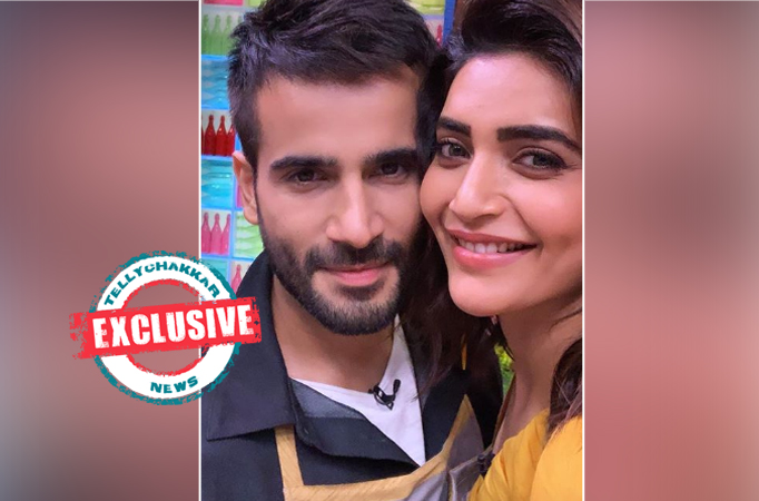 Karan Tacker and Karishma Tanna in Kitchen Champions