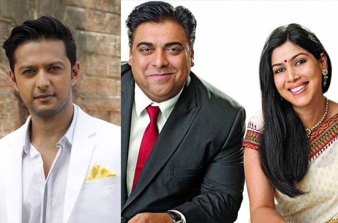 Vatsal Sheth, Ram Kapoor and Sakshi Tanwar 