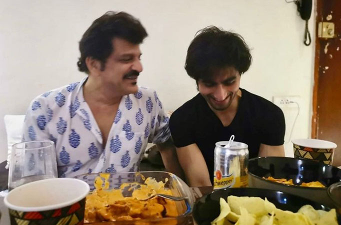 Harshad Chopda and Rajesh Khattar