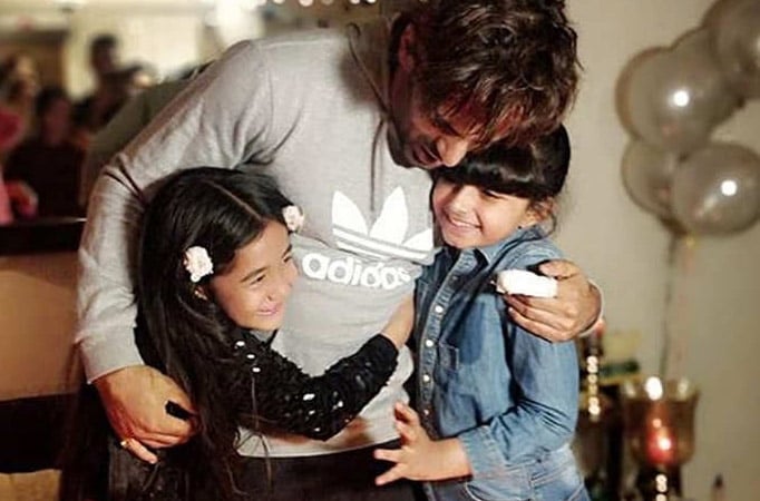 Mohit Malik, Aakriti, and Myra