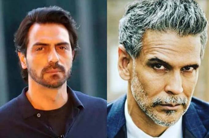 Arjun Rampal and Milind Soman 