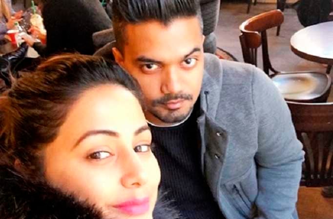 Hina Khan,  Rocky Jaiswal