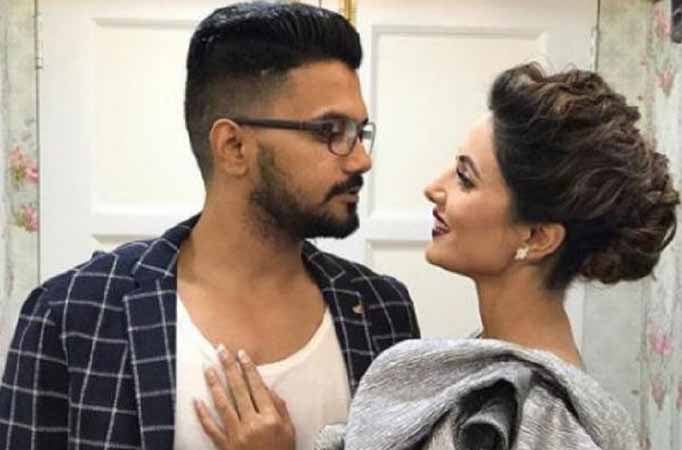 Hina Khan and beau Rocky Jaiswal give us DDLJ feels