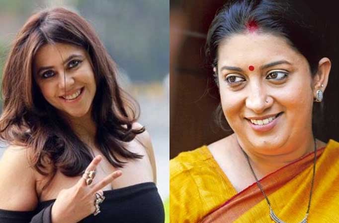 Ekta Kapoor, Smriti Irani.