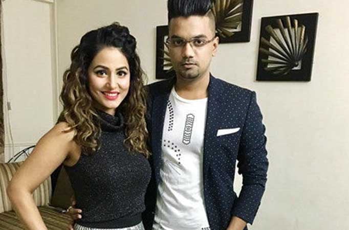 Hina Khan, Rocky Jaiswal.