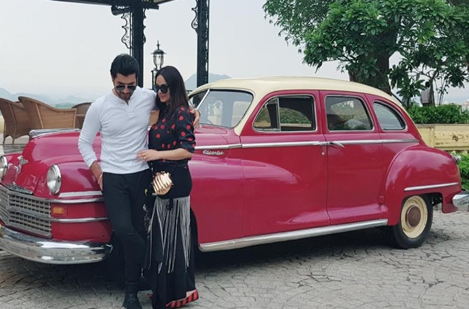 Ssharad Malhotra and Ripci Bhatia quick holiday to Udaipur