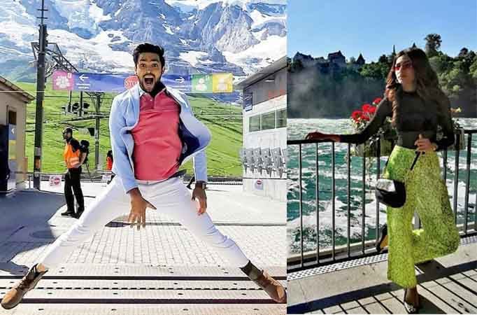 Kasautii Zindagii Kay’s Parth Samthaan and Erica Fernandes holiday in Switzerland 