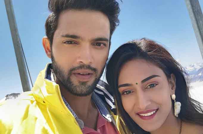 THIS  is what Parth Samthaan and Erica Fernandes do BETWEEN SHOTS