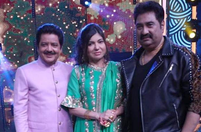 Alka Yagnik, Udit Narayan and Kumar Sanu 