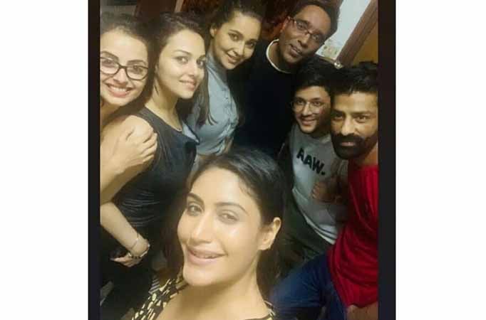 Surbhi Chandna, Shrenu Parikh and others had a reunion at Ishqbaaaz director's birthday