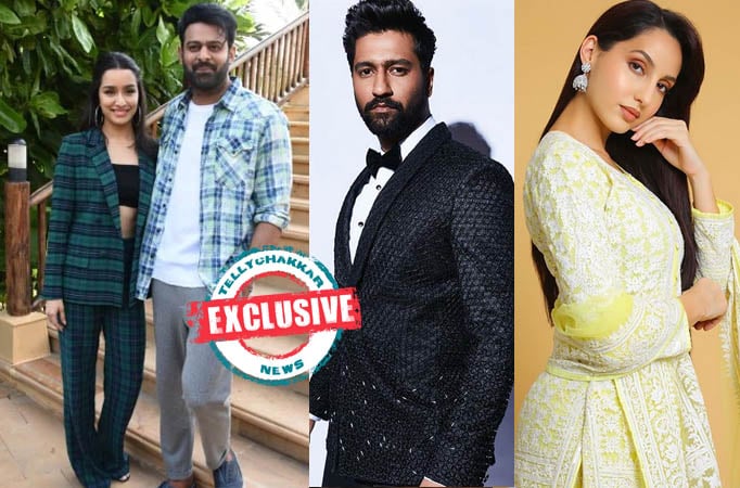 Prabhas, Shraddha Kapoor, Nora Fatehi, and Vicky Kaushal