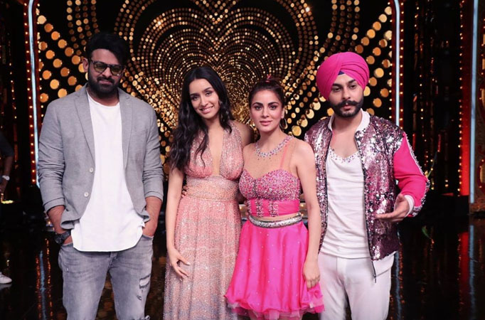 Shraddha Arya and Alam Makkar have a fan moment with Prabhas and Shraddha Kapoor on Nach Baliye 9