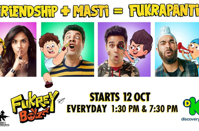 Discovery Kids ties up with Excel entertainment to take famous Bollywood franchise ‘Fukrey’ to kids with ‘Fukrey Boyzzz’