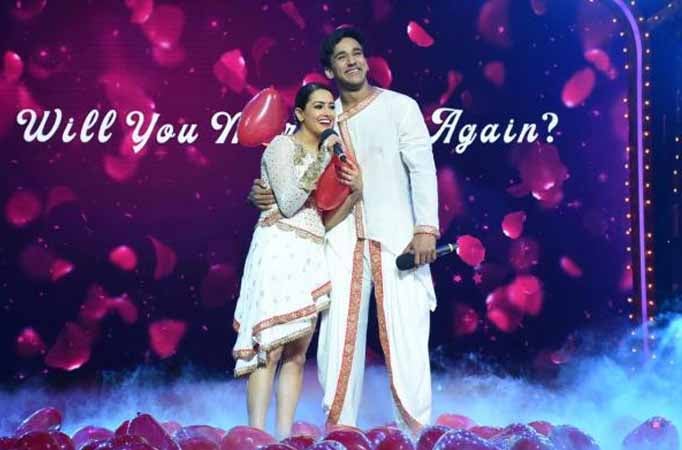 Anita Hassanandani and Rohit Reddy get married again on Nach Baliye 9 sets Hassanandani