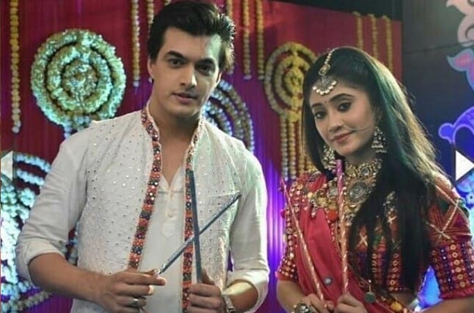 Yeh Rishta Kya Kehlata Hai’s Shivangi Joshi and Mohsin Khan gear up for Navratri