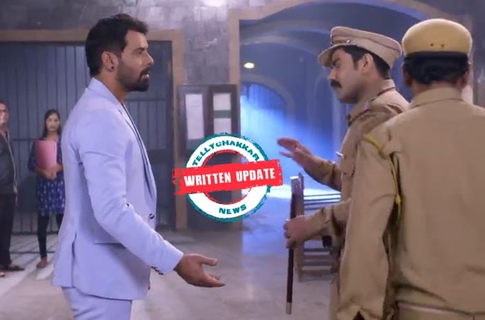  Kumkum Bhagya: Inspector drags Abhi out of the prison