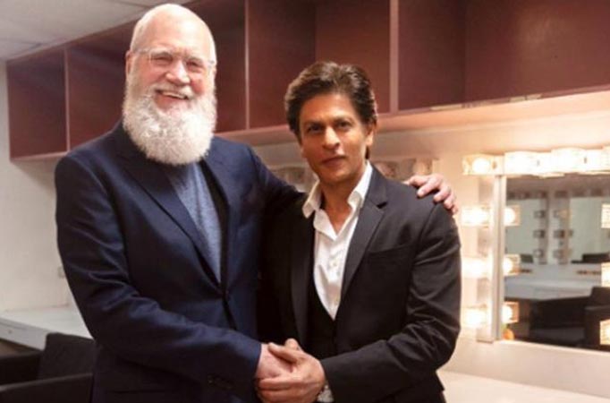 SRK's episode with David Letterman on October 25