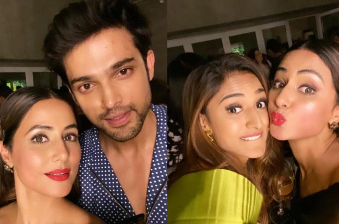 Must Check: Hina Khan shares adorable pictures with Parth Samthaan, Erica Fernandes and Karan Singh Grover