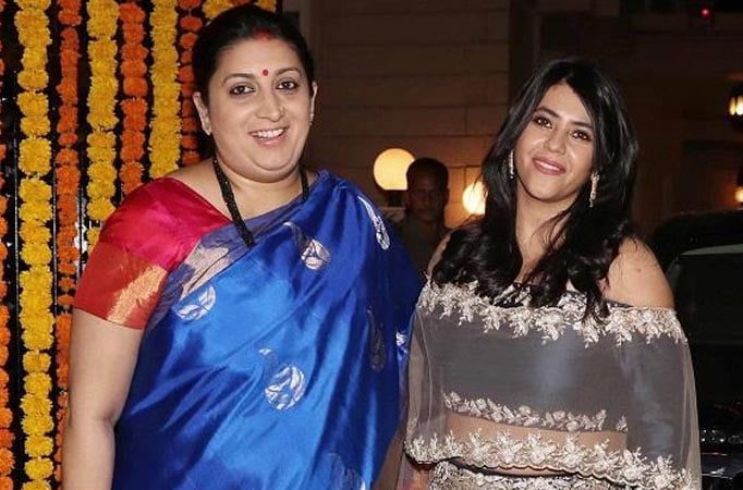 Ekta Kapoor shares a cute video featuring her baby boy and Masi Smriti Irani