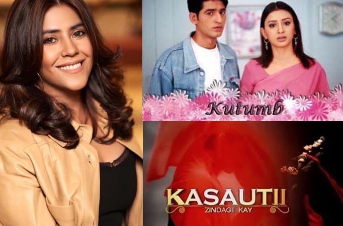 Ekta Kapoor says Kasautii Zindagii Kay and Kutumb 'busted the rating charts' 18 years ago