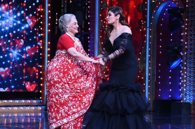 Raveena Tandon pays tribute to legendary Asha Parekh on Nach Baliye 9