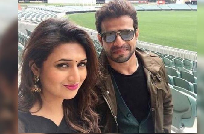 Yeh Hai Mohabbatein’s Divyanka Tripathi and Karan Patel shoot together; check the fun BTS video